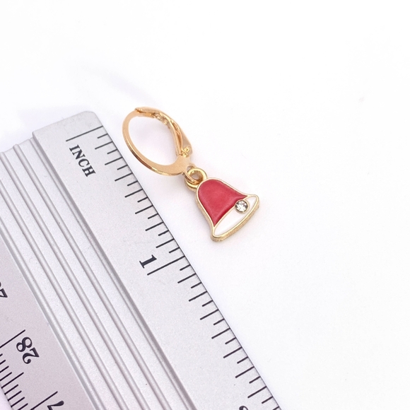 Christmas Bell Earrings - Picture 5 of 5